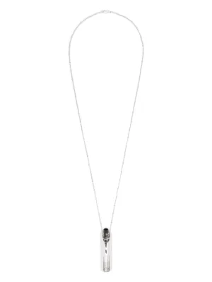 LEMAIRE Personal Brush Necklace | Silver | FARFETCH