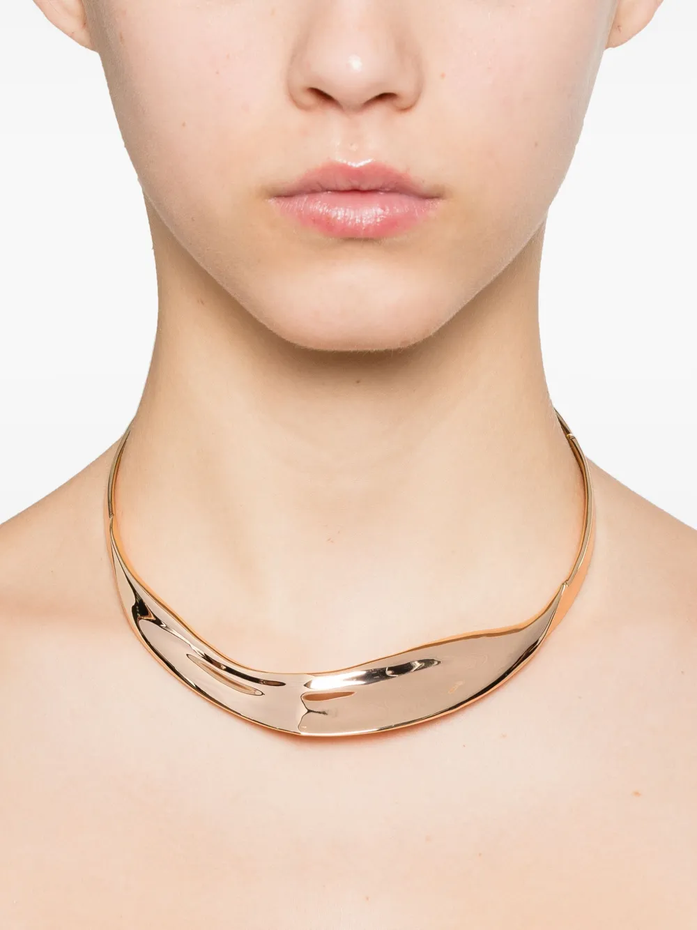 Eddie Borgo Kerchief Necklace In 金色
