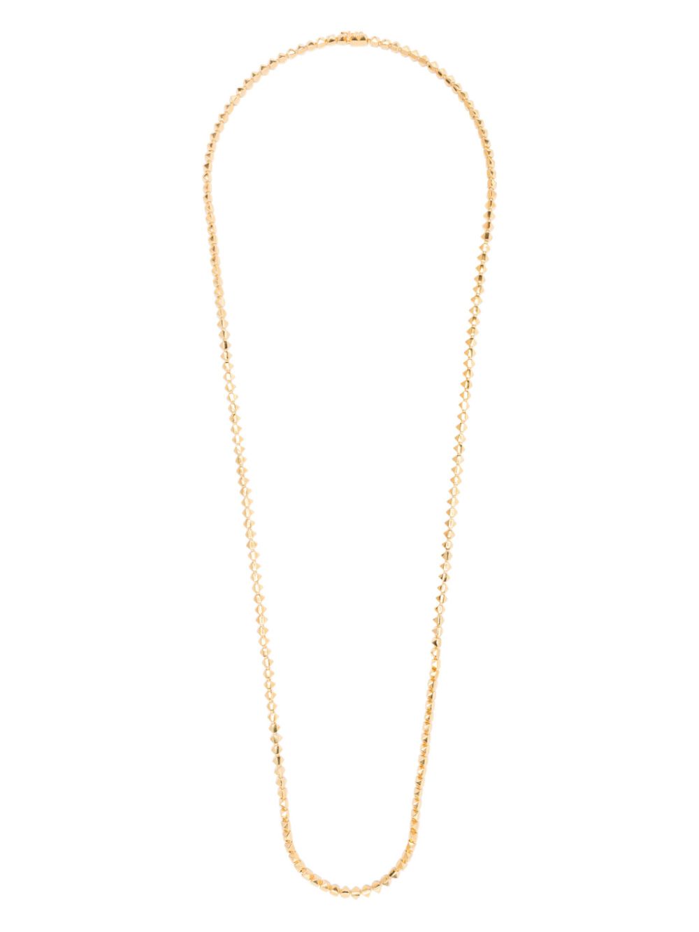 Eddie Borgo pyramid necklace - Gold