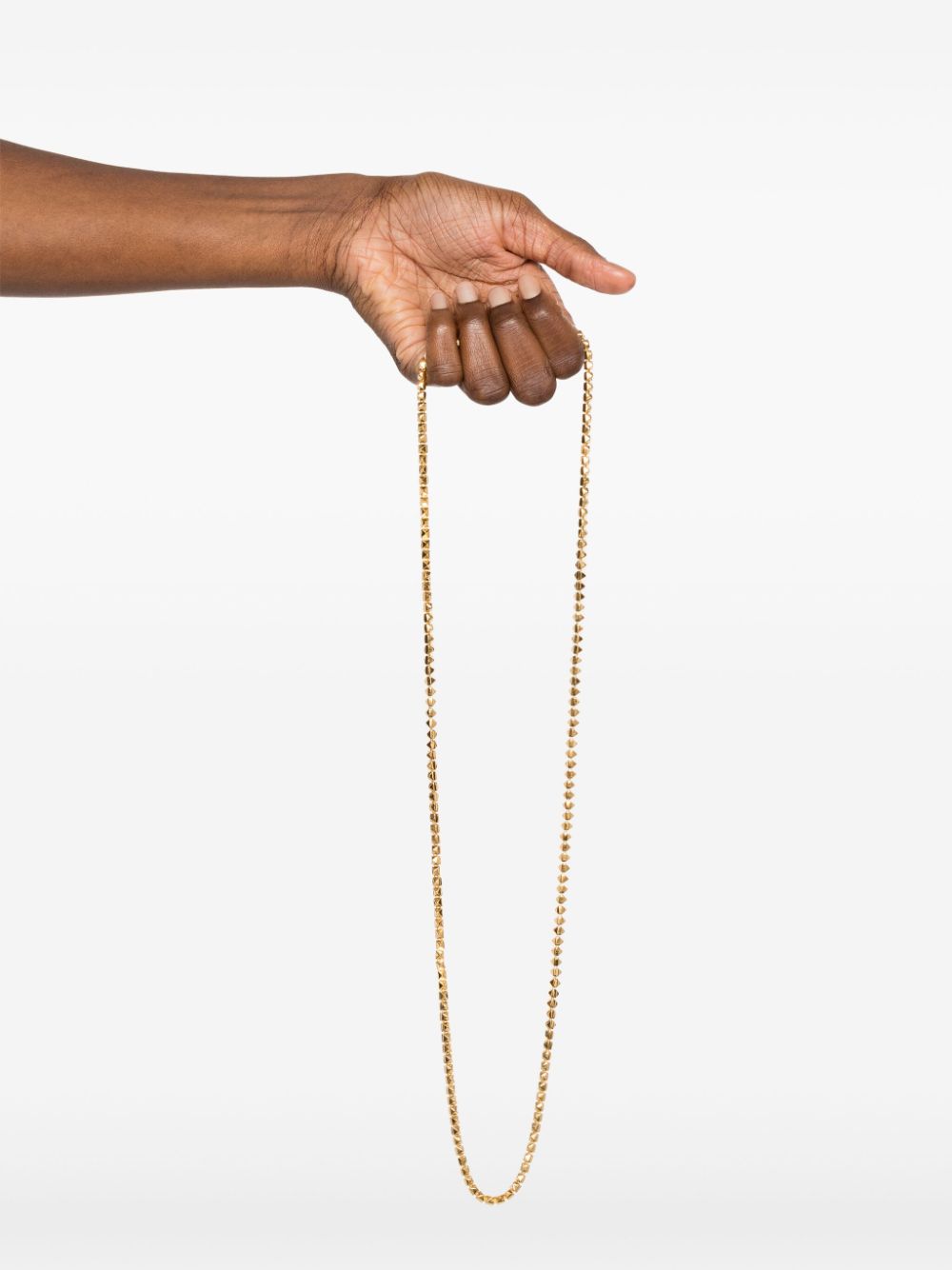 Eddie Borgo pyramid necklace - Gold