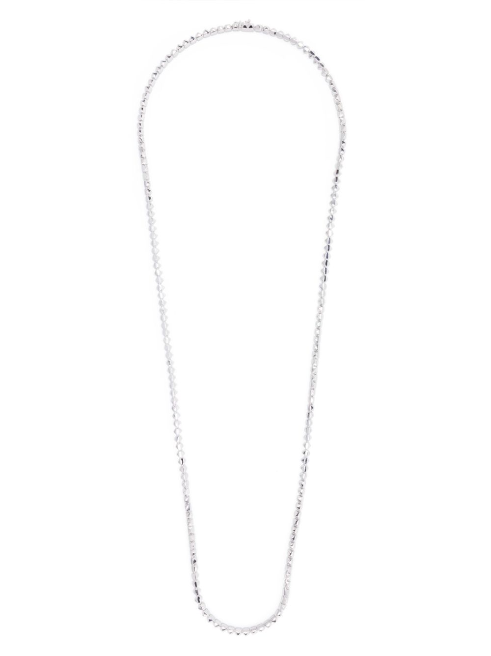 Eddie Borgo pyramid necklace - Silver