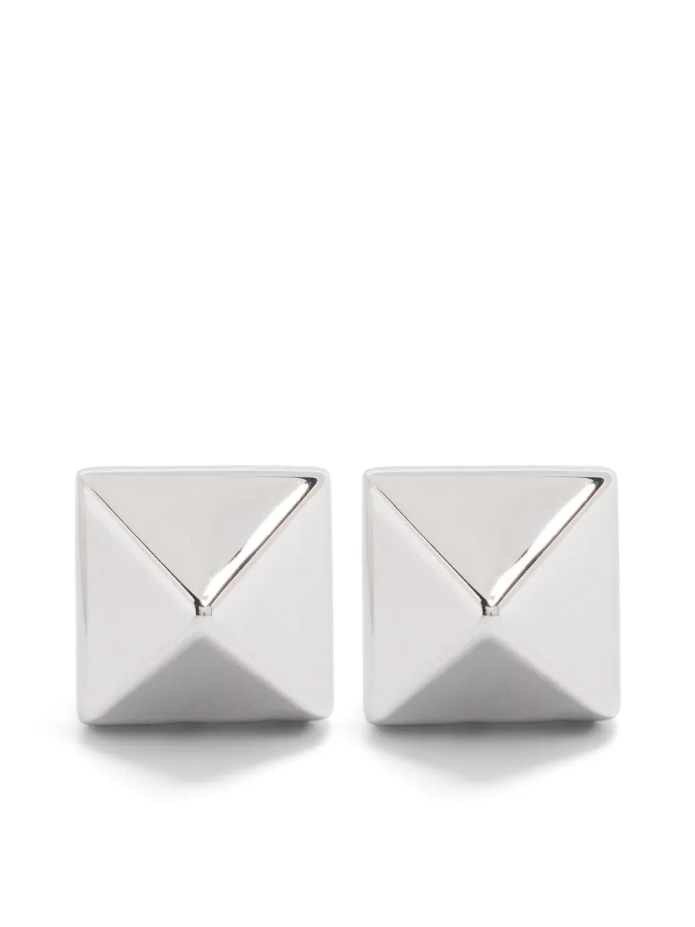 Eddie Borgo Pyramid earrings - Argento