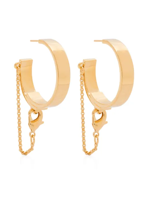 Eddie Borgo Safety Chain earrings