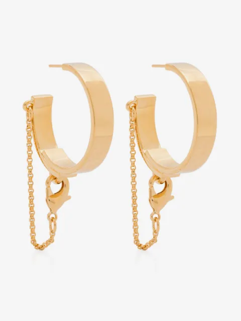 Eddie Borgo Safety Chain earrings