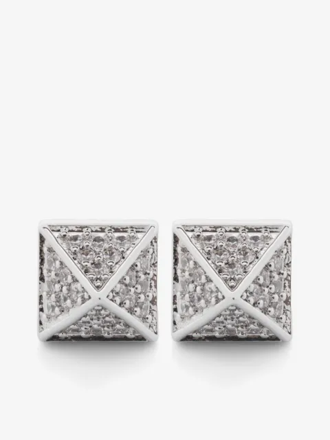 Eddie Borgo Pavé Pyramid earrings