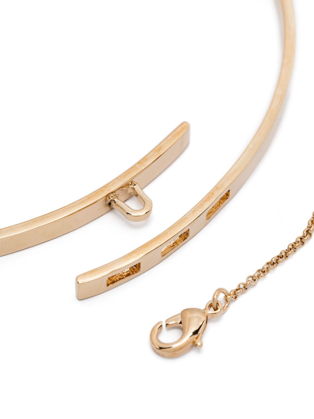 EDDIE BORGO THIN SAFETY CHAIN CHOKER 