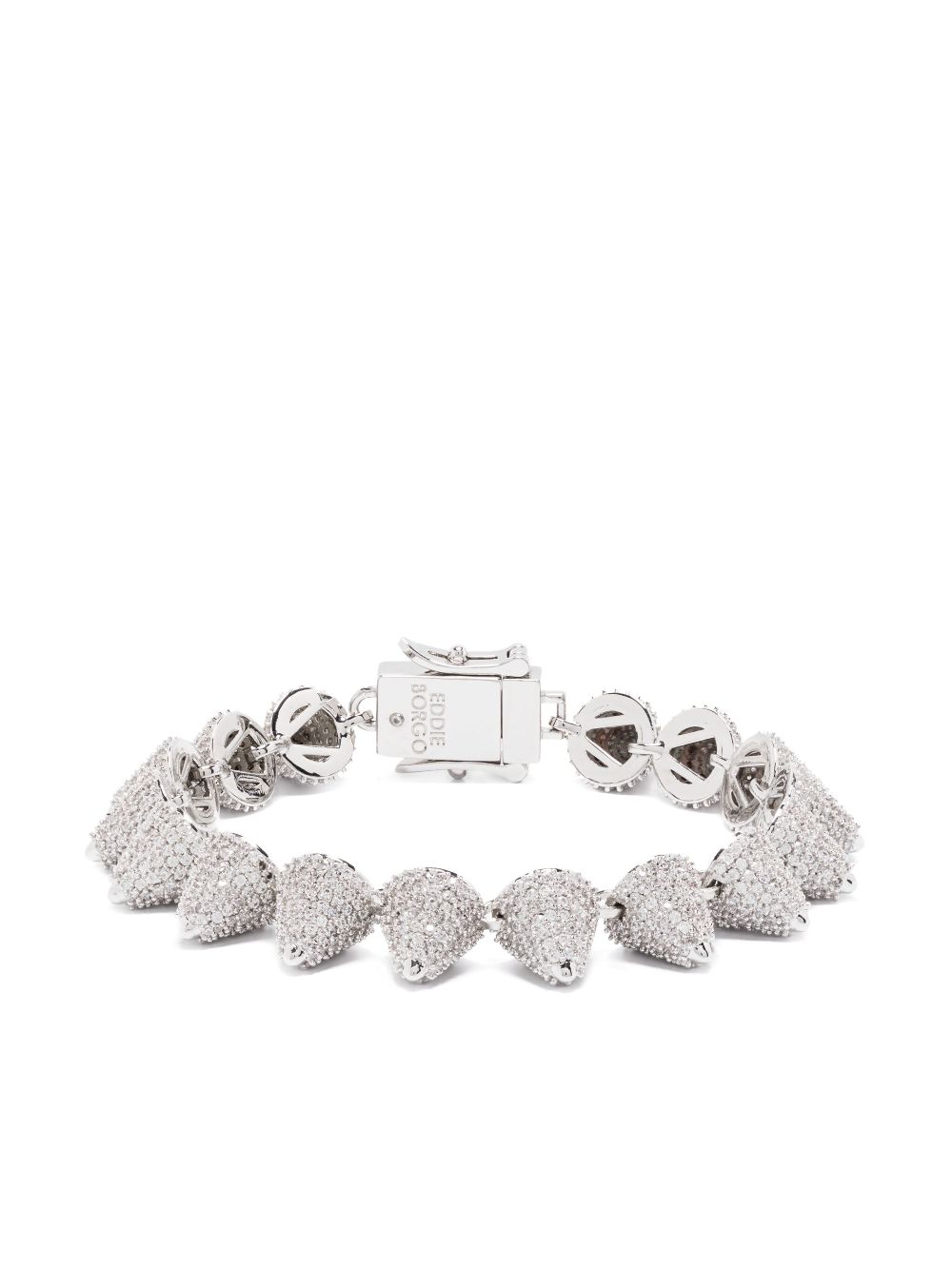 Eddie Borgo Pavé Cone bracelet - Silver