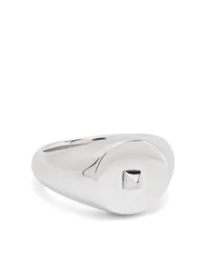 Jean Paul Gaultier The Crushed Can Ring | Silver | FARFETCH AU