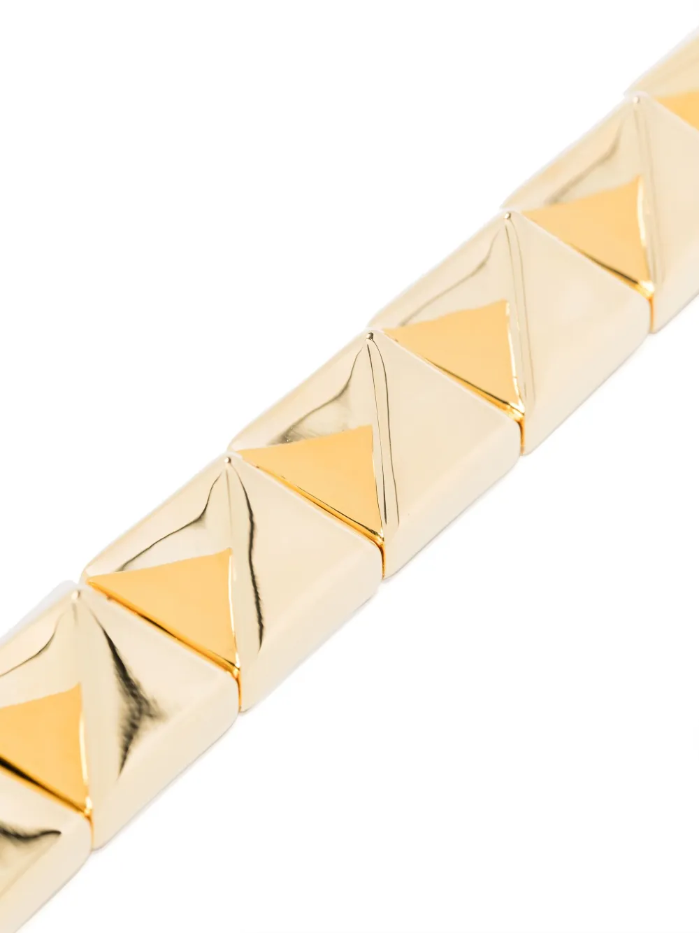 Eddie Borgo Large Pyramid Bracelet In Gold
