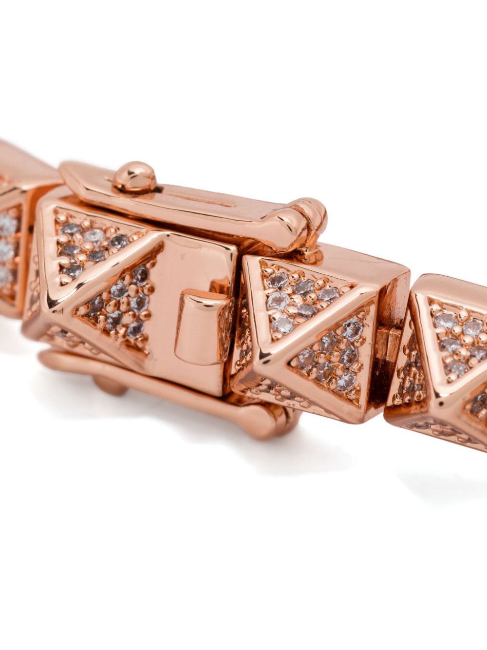 EDDIE BORGO PAVÉ PYRAMID BRACELET 