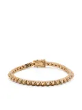 Eddie Borgo Pavé Pyramid tennis bracelet - Gold