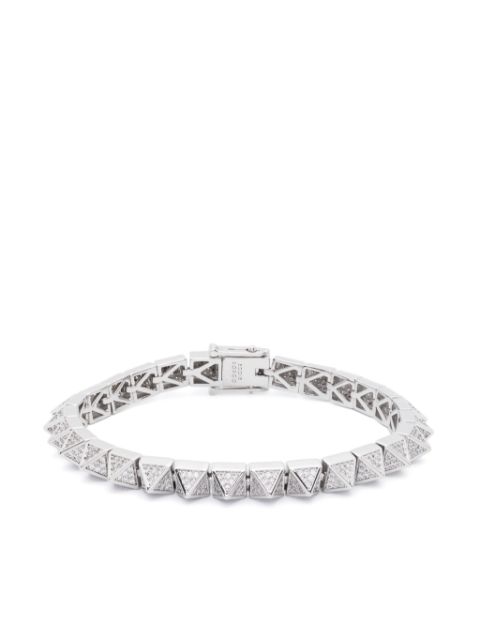 Eddie Borgo Pavé Pyramid bracelet