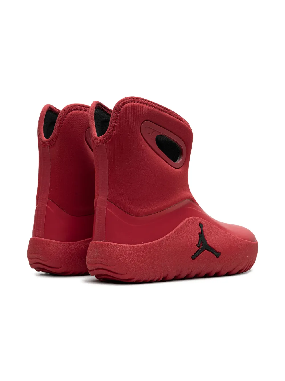 Jordan Kids Lil Drip "Fire Red Black" boots