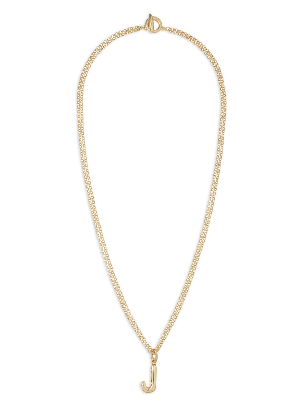 Roxanne Assoulin The Puffy Initial necklace - Gold