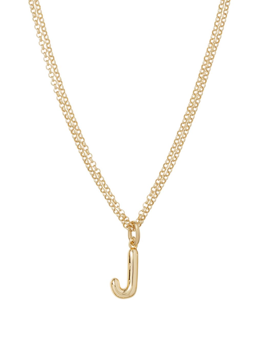 Roxanne Assoulin The Puffy Initial necklace - Gold