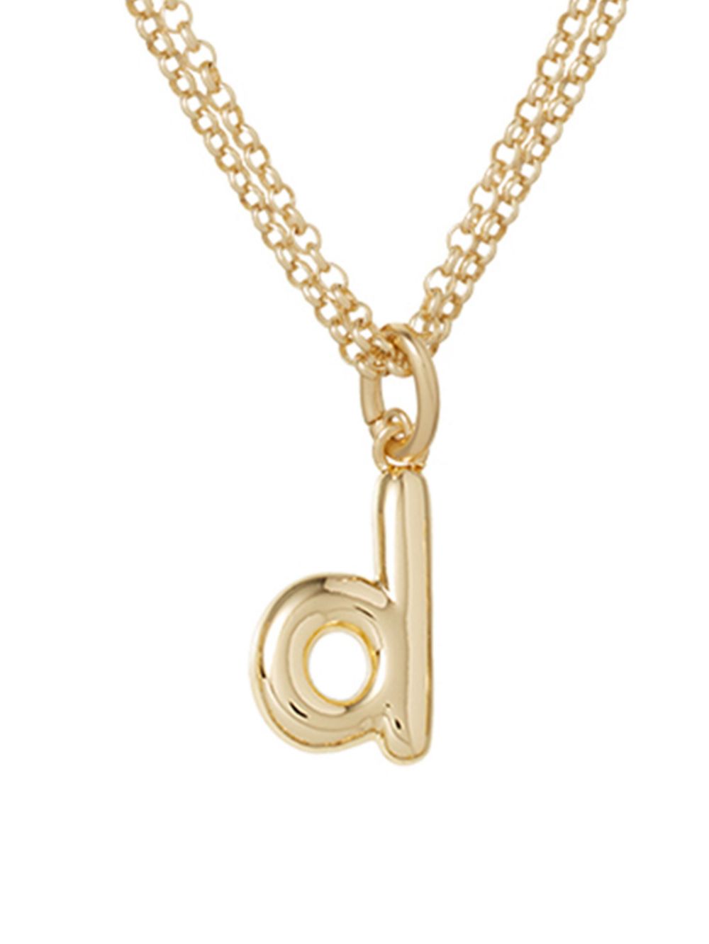 Roxanne Assoulin The Puffy Initial necklace - Gold