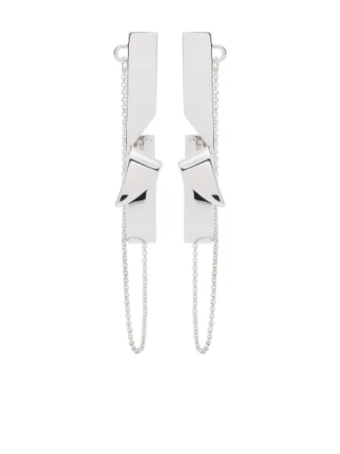 Eddie Borgo Folded hoop earrings
