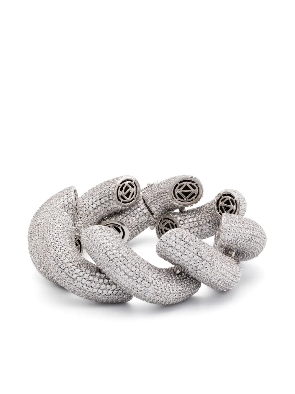 Eddie Borgo bracelet en corde pavée | argent | Image 1