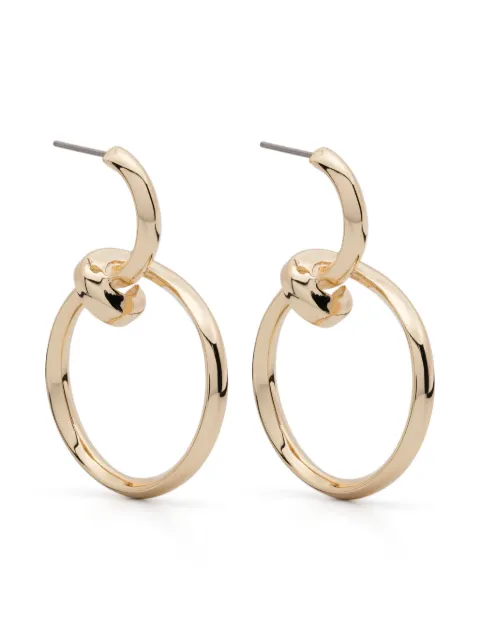 Eddie Borgo curled hoop earrings