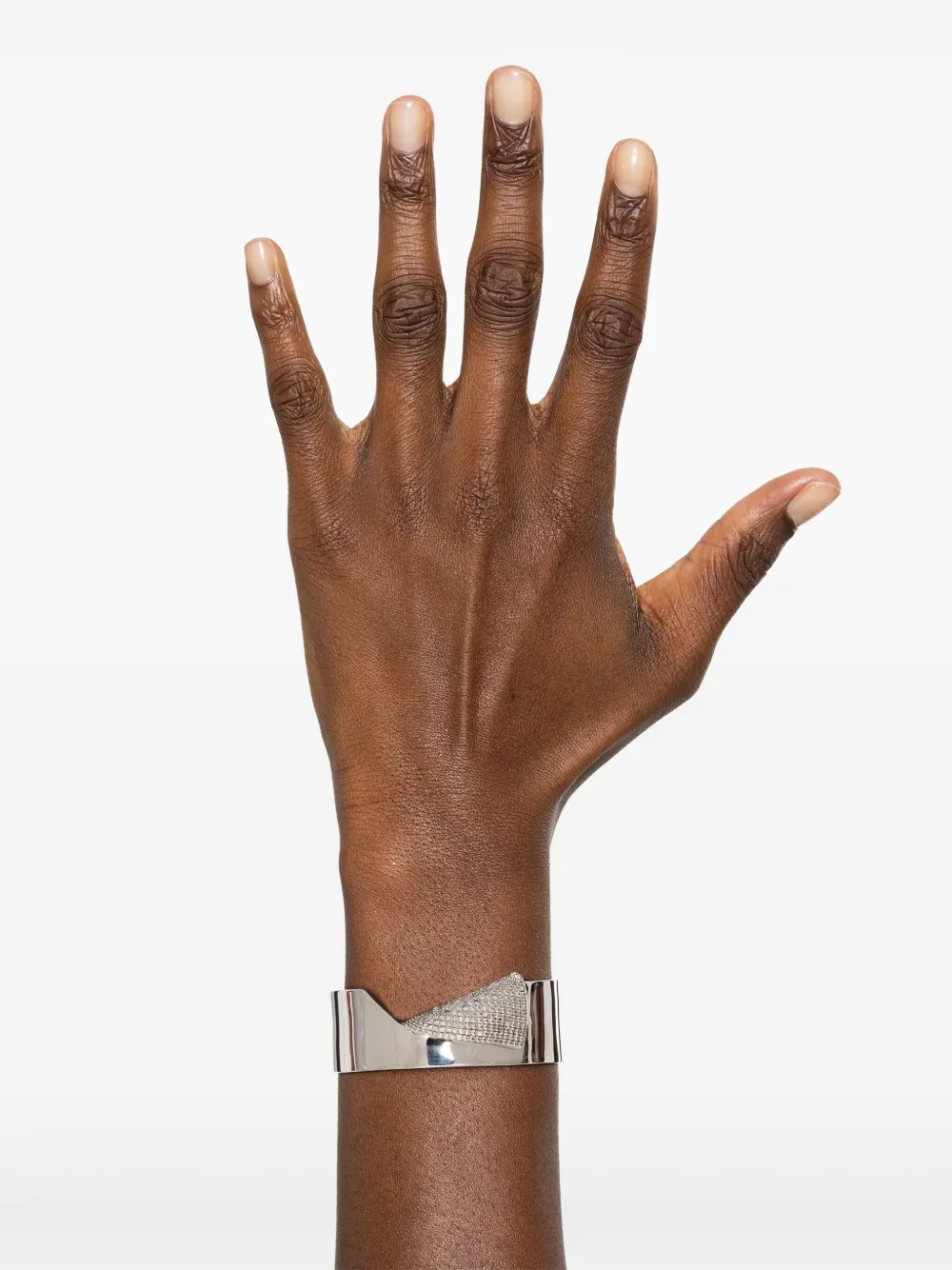 Eddie Borgo Pavé Folded cuff - Zilver