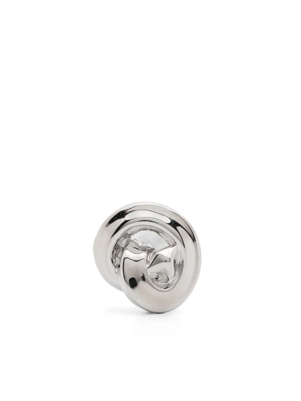 Eddie Borgo Knotted Earrings In Silver