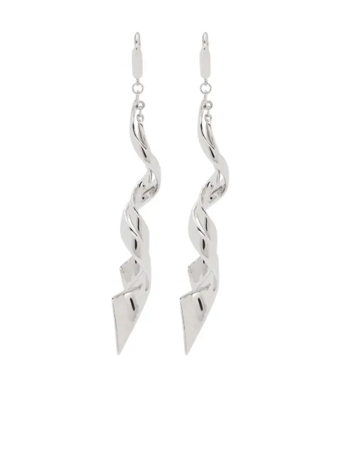 Eddie Borgo Spiraled Ribbon earrings