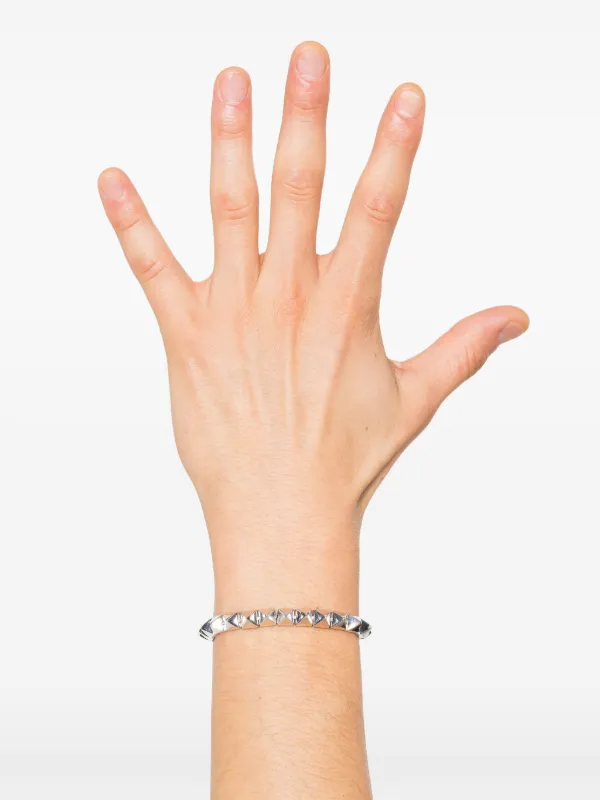 Eddie Borgo Pyramid Bracelet | Silver | FARFETCH