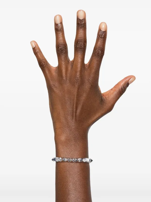 Eddie Borgo Pyramid Bracelet | Silver | FARFETCH