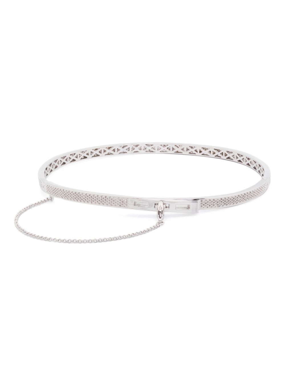 Pavé Thin Safety Chain choker