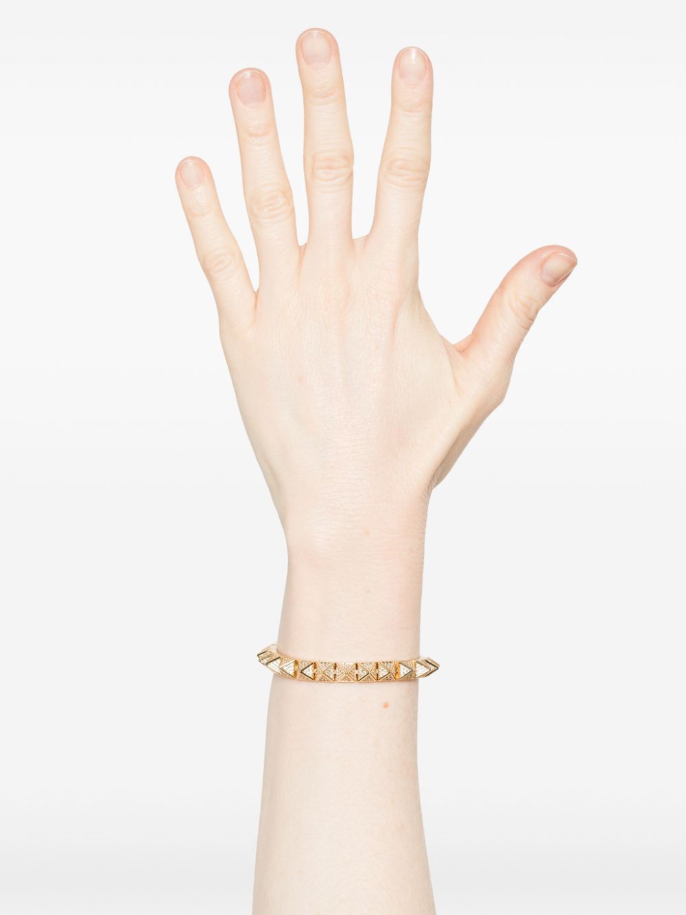 Eddie Borgo Pyramid bracelet - Goud