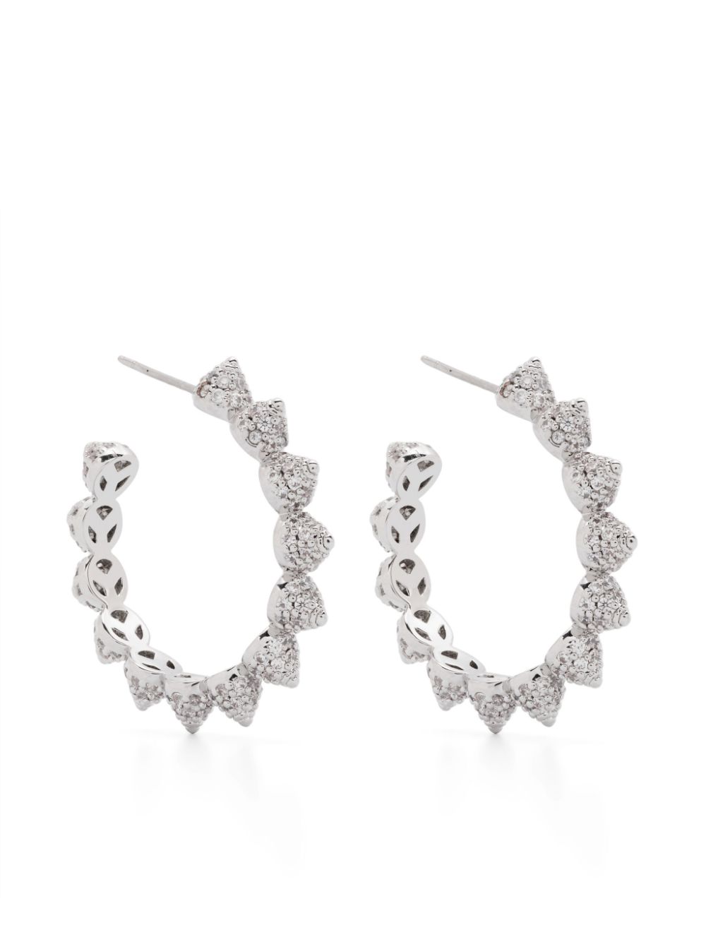 Pavé Cone earrings