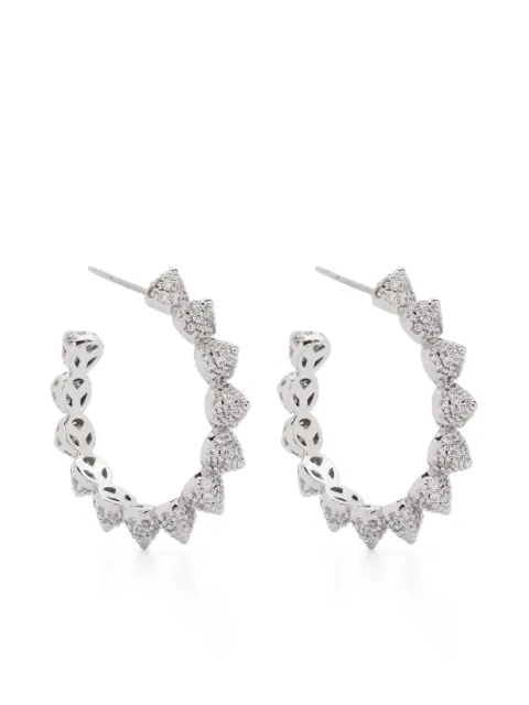 Eddie Borgo aretes Pavé Cone