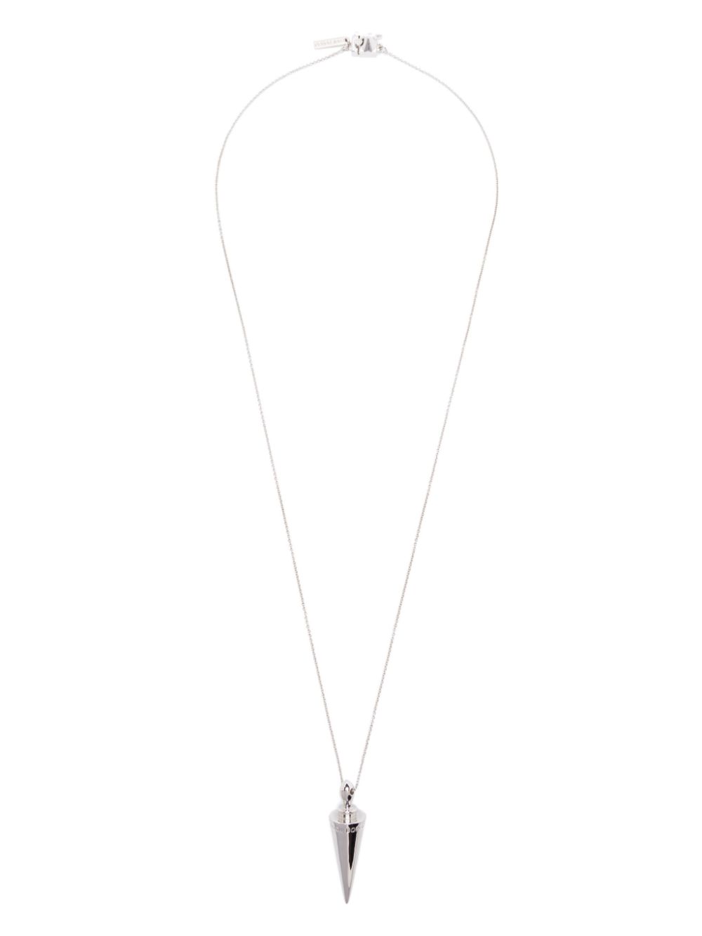 Eddie Borgo Cone Urn pendant necklace - Silver