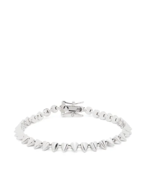 Eddie Borgo pulsera Cone Tennis