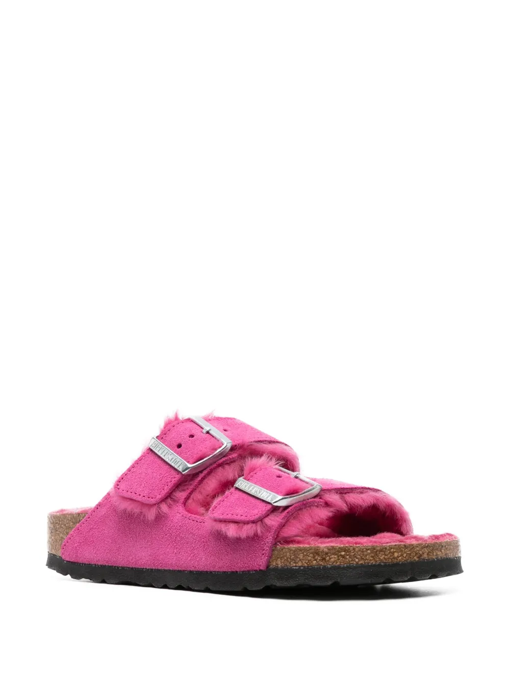 Birkenstock Arizona Shearling "Fuchsia Tulip" | Women | Image 2