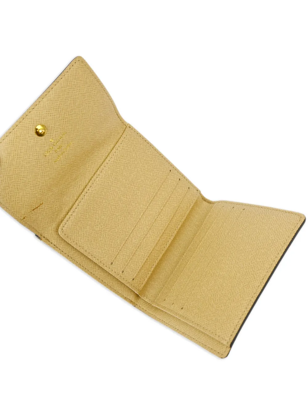 Pre-owned Louis Vuitton 2007 Porte Monnaie Billet Wallet In Brown