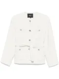 Maje tweed jacket - White