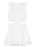 SANDRO cut-out mini dress - White