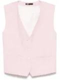 Maje single-breasted waistcoat - Pink