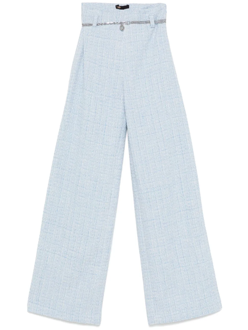 Maje Tweed broek Blauw