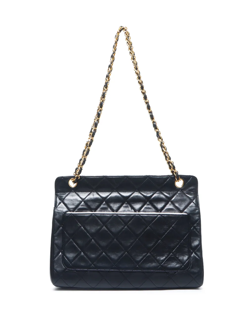 CHANEL Pre-Owned 2000s schoudertas met CC-logo - Zwart