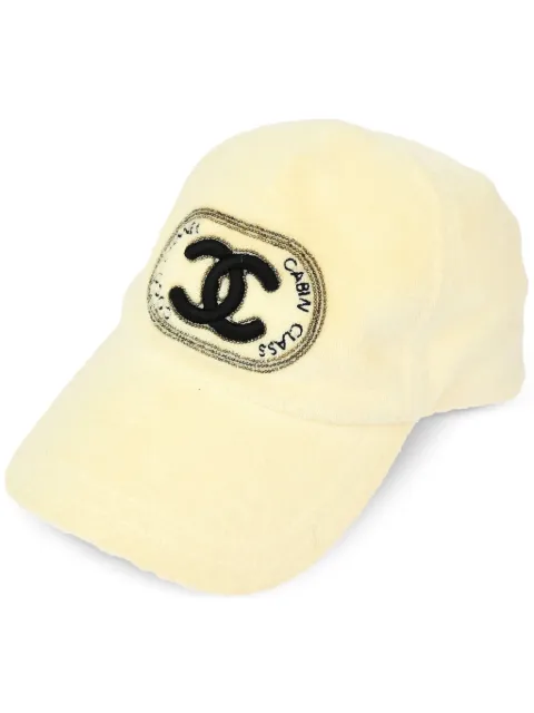 CHANEL Pre-Owned gorra con logo CC 1990-2000