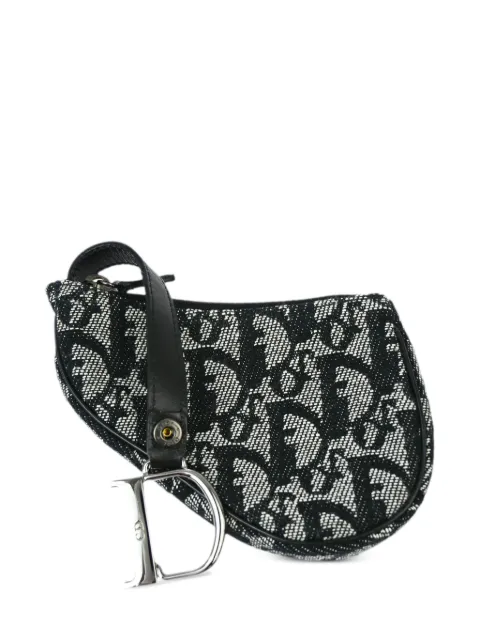 Christian Dior Pre-Owned monedero Saddle mini 2002