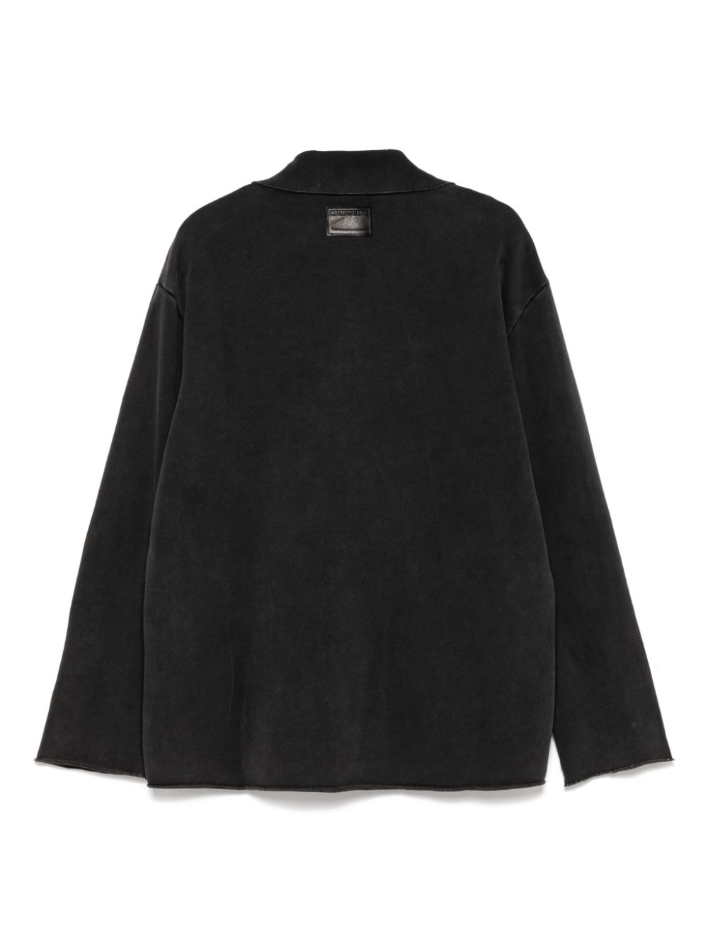 Helmut Lang upstate half-zip sweatshirt - Zwart