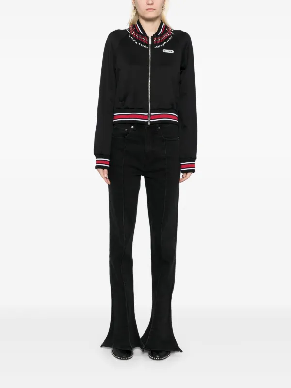 Off-White オフパッチ トラックジャケット | ブラック | FARFETCH JP