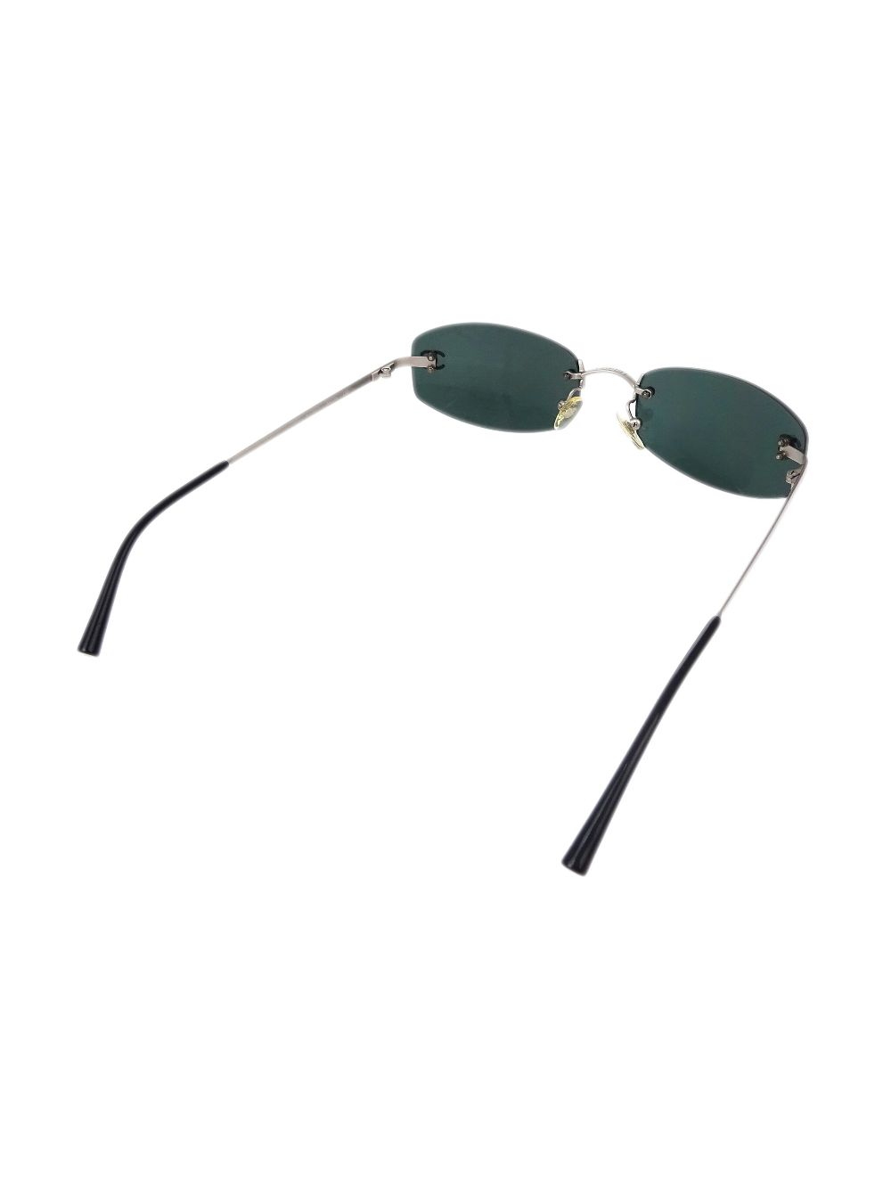 CHANEL 1990-2000s square-frame sunglasses Women