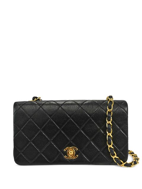 HOT SALE CHANEL 1990 mini Full Flap shoulder bag Women