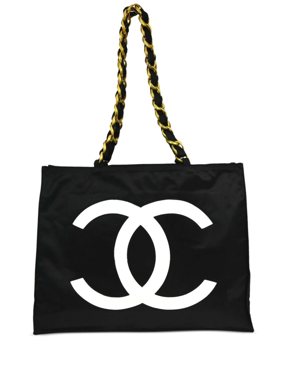 CHANEL 1992 CC logo tote bag Women