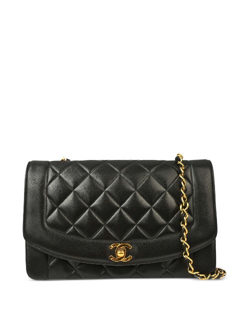 HOT SALE CHANEL 1992 medium Diana shoulder bag Women