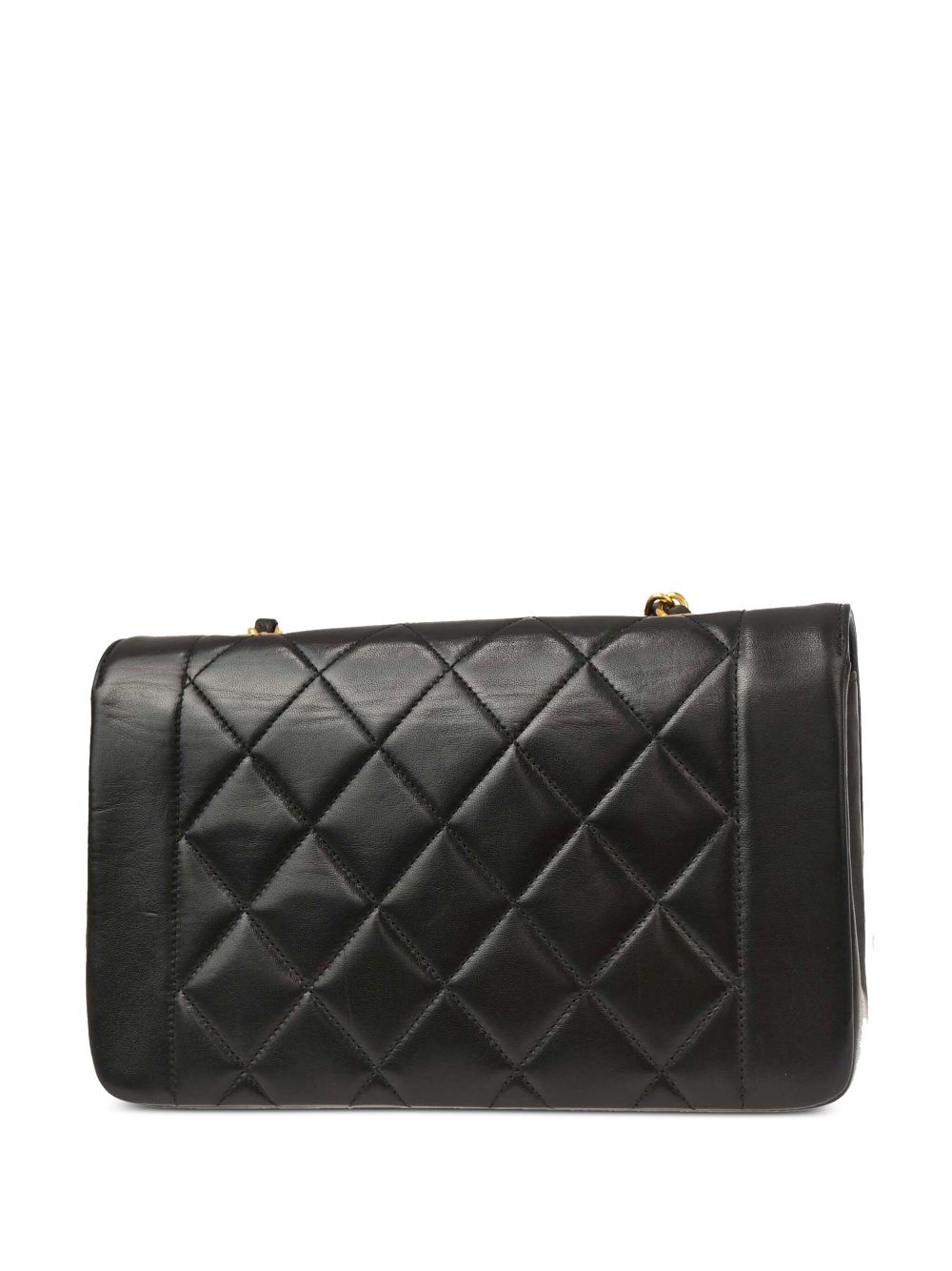 CHANEL Pre-Owned 1997 kleine Diana schoudertas - Zwart